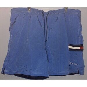 Tommy Hilfiger Premium Swim trunks Shorts Mens Medium 2X Light Blue .